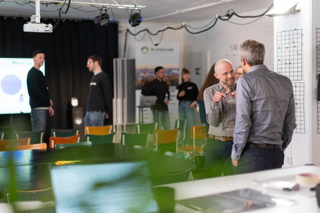 Eindrücke vom Workshop im Rahmen der Cluster-Brücke