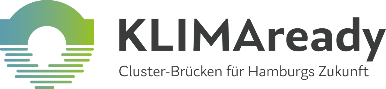 Logo von KLIMAready: Cluster-Brücken für Hamburgs Zukunft