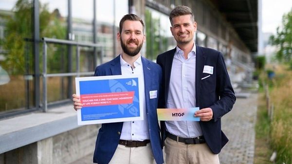 Aortex-Gründer Henry Stehle und Maximilian Dunker