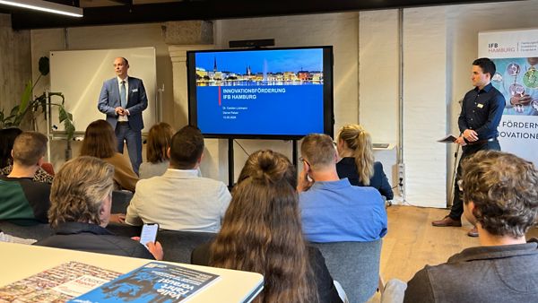 Präsentation der IFB Hamburg zu den Innovationsprogrammen