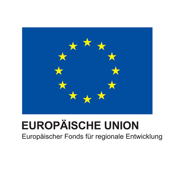 Das Logo des Europäischen Fonds für Regionale Entwicklung