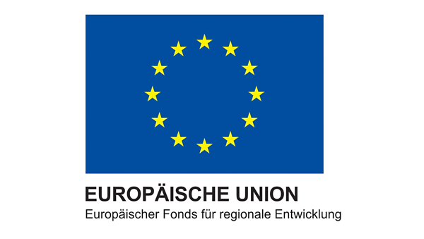 Das Logo des Europäischen Fonds für Regionale Entwicklung