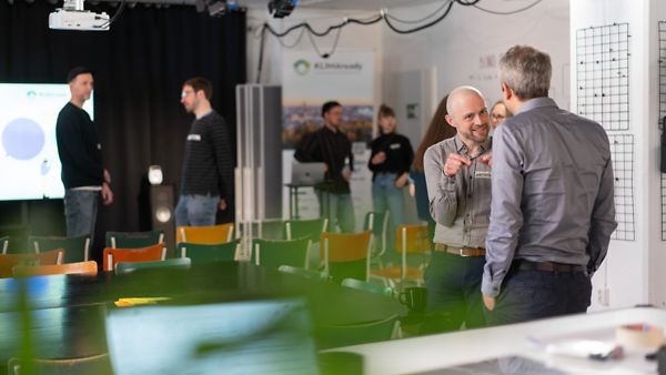 Eindrücke vom Workshop im Rahmen der Cluster-Brücke