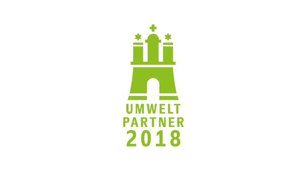 Logo zur UmweltPartnerschaft Hamburg