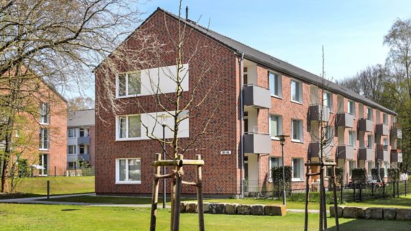 Das Backstein-Quartier aus den 60er Jahren wurde umfassend modernisiert. 